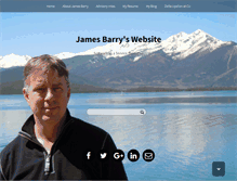 Tablet Screenshot of jamesbarry.com